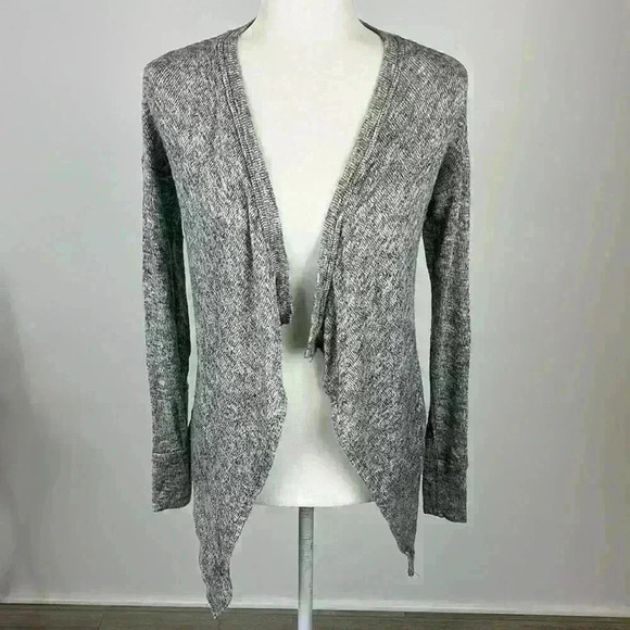 American Eagle Grey Open Front Cardigan Size XS - Picture 1 of 8